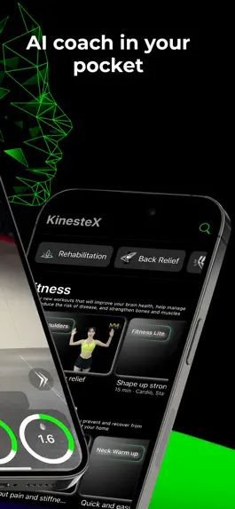 Game screenshot KinesteX - AI Fitness & Physio apk