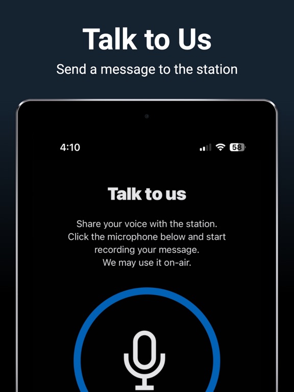 105.1 KNCI iPad screenshot 4 - Music app