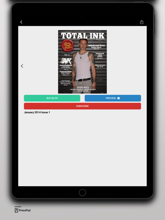 Screenshot #4 pour Total ink: Tattoo Magazine