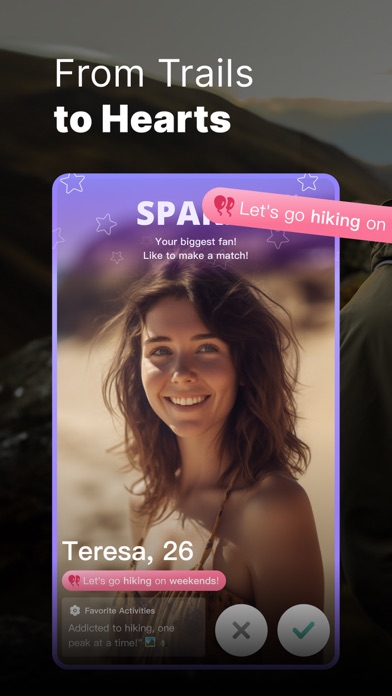 GRASS - Hiking Dating on Trail Screenshot