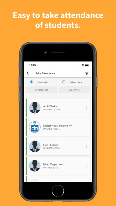 App screenshot