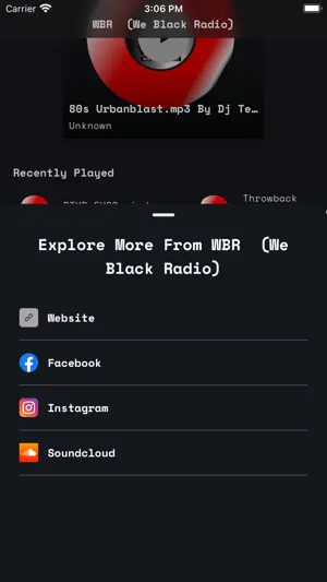 W.B.R. (We Black Radio) screenshot 3