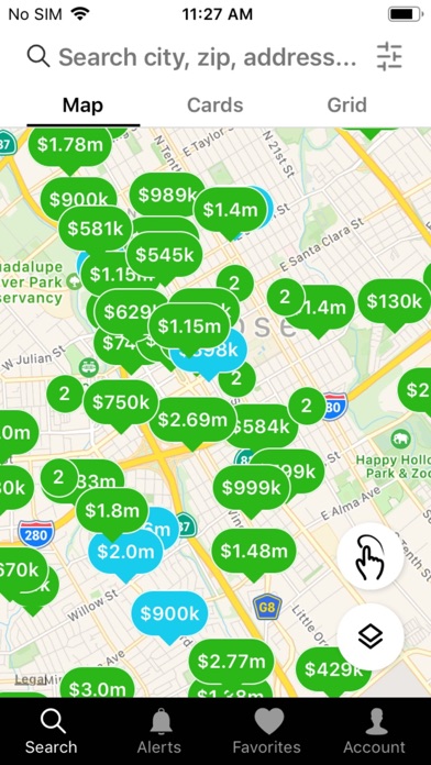Silicon Valley Properties Screenshot