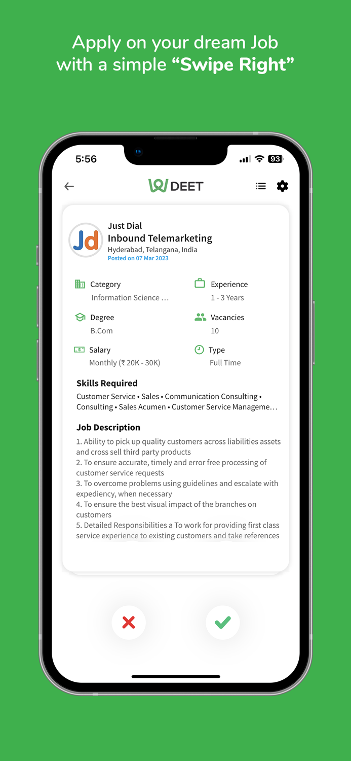 DEET Telangana - Job Portal