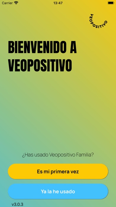 Veopositivo Familia Screenshot