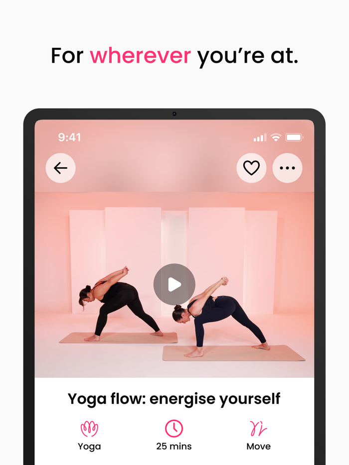 MOVE Women’s home fitness