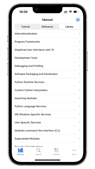 Screenshot #3 pour Python Manual