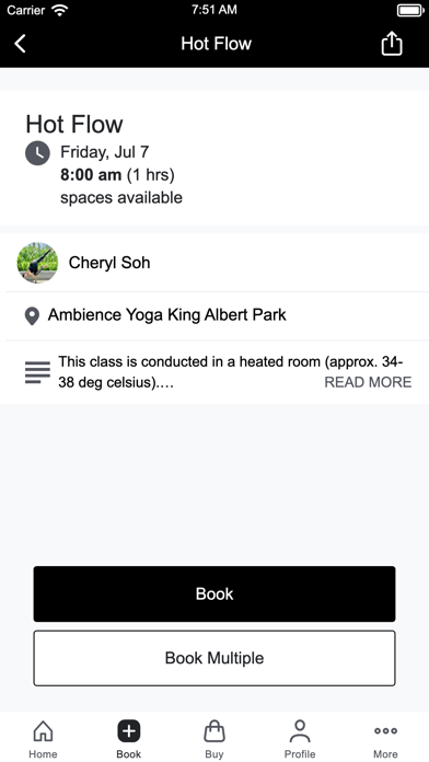 Ambience Yoga Screenshot