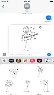 How to cancel & delete music stickers 3