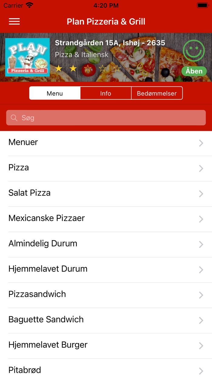 Plan Pizzeria and Grill