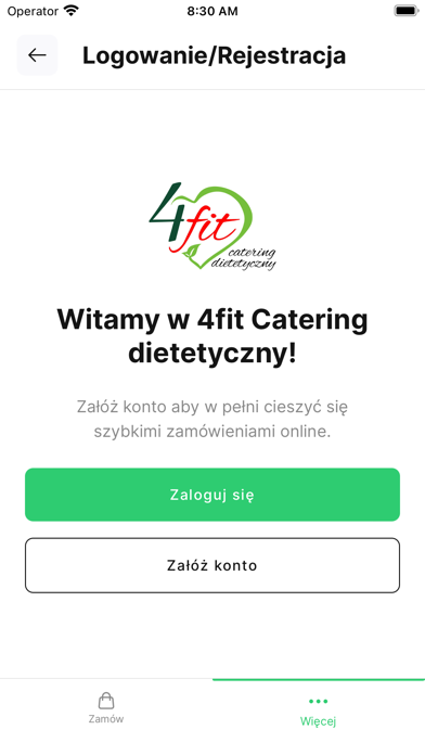 4Fit Catering Dietetyczny Screenshot