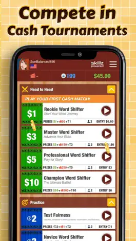 Game screenshot Word Shift: Win Real Cash hack