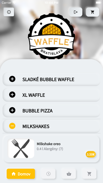 Bubble Waffle Bratislava Screenshot