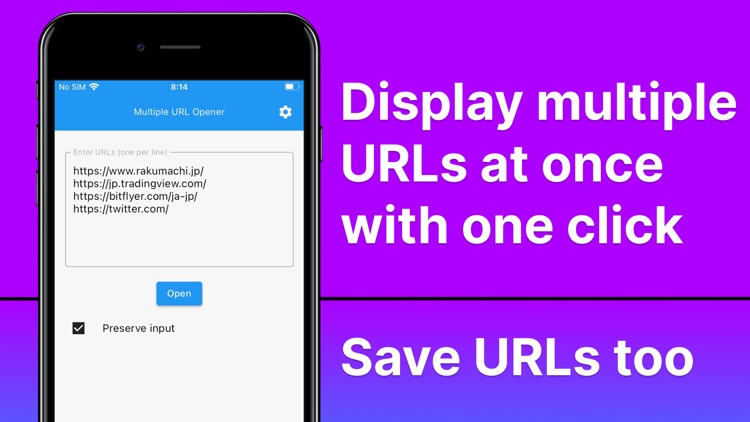 Multiple URLs Opener - quick