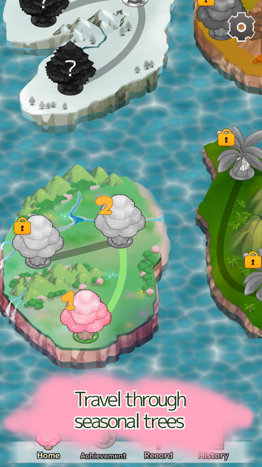 #4. Treevel - Modern Action Puzzle (iOS) Podle: Aoi Takahashi
