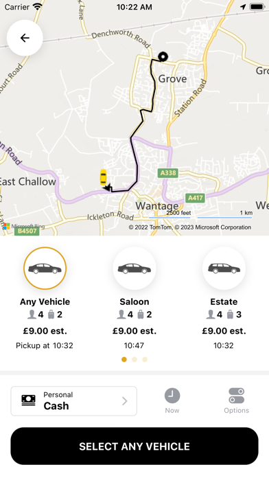Unitaxi Ltd Screenshot