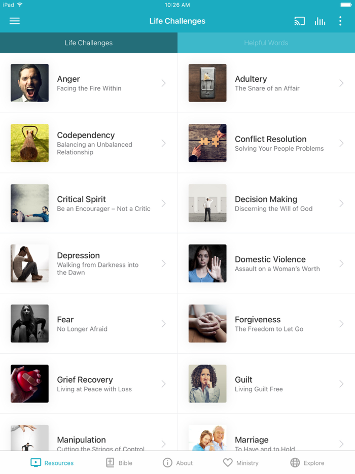 Hope for the Heart Resources