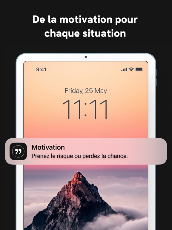 Screenshot #4 pour Motivation - Citations