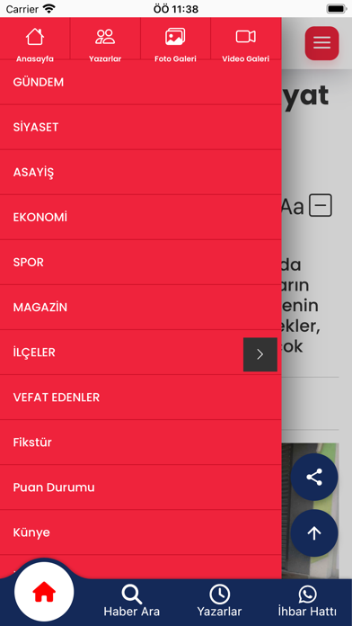 Yozgat Çamlık Gazetesi Screenshot