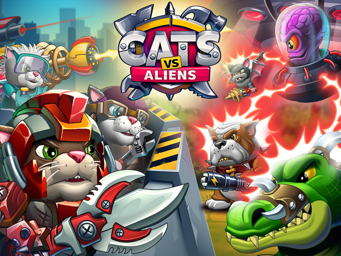 Cats vs Aliens PVP