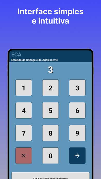 Estatuto Criança Adolescente Screenshot