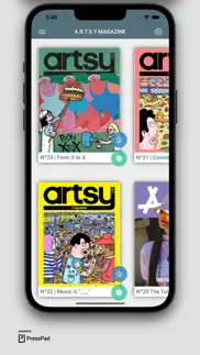 artists magazine: a.r.t.s.y. iphone screenshot 2