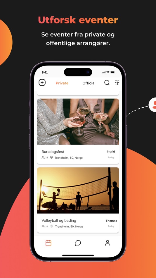 #1. Connect App - Events Nearby (iOS) 게시자: Connect App - Der det skjer