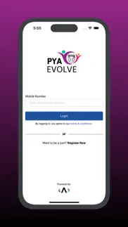 pya evolve iphone screenshot 1