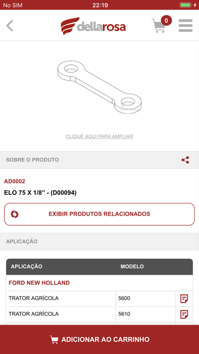 Della Rosa - Catálogo Screenshot