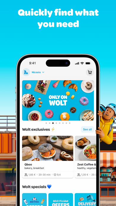 Screenshot #2 pour Wolt Delivery: Food and more