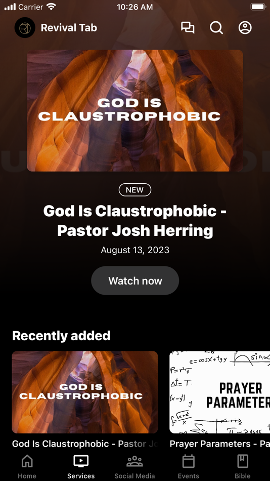 #2. Revival Tabernacle of Frisco (iOS) 由: Revival Tabernacle of Frisco