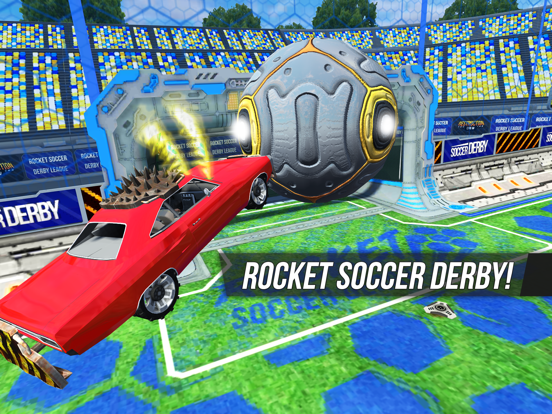 Rocket Soccer Derby iPad app afbeelding 1