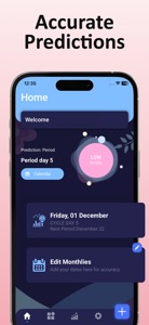Period Tracker & Ovulation App screenshot #2 for iPhone