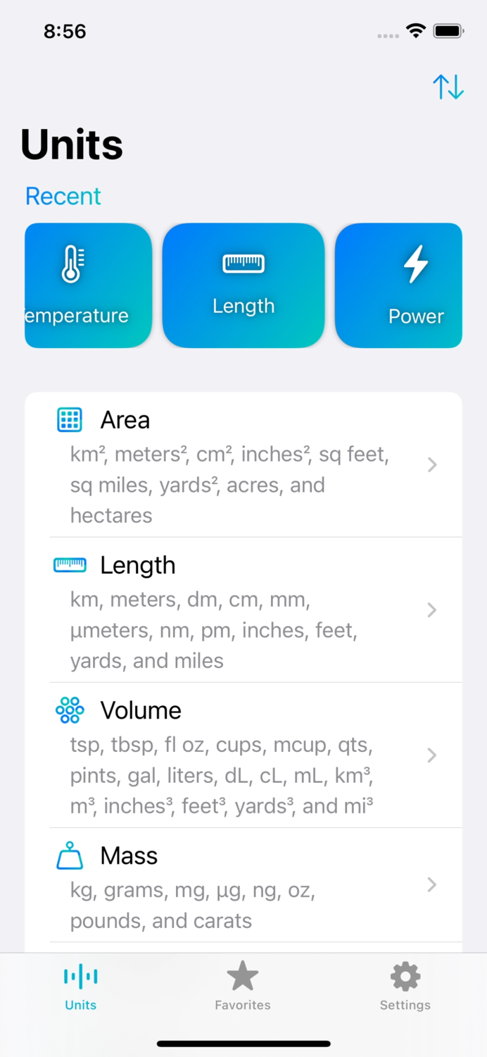 Unitify - Unit Conversion