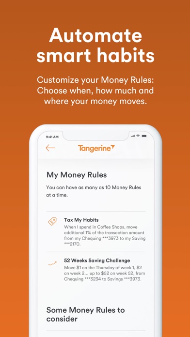 Tangerine Mobile Bankingのおすすめ画像6