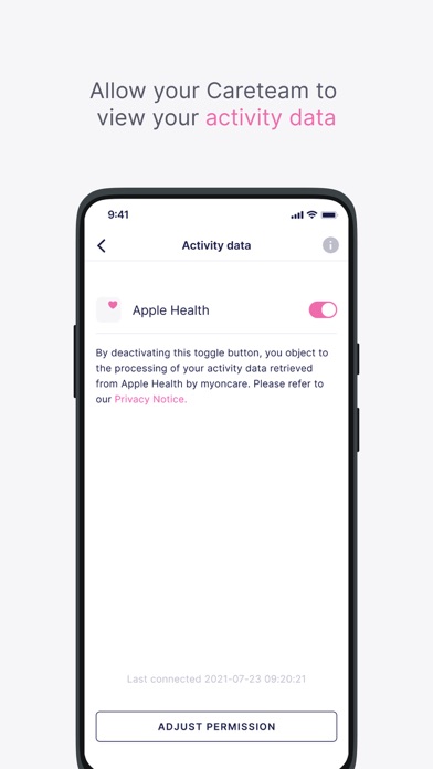 myoncare Screenshot