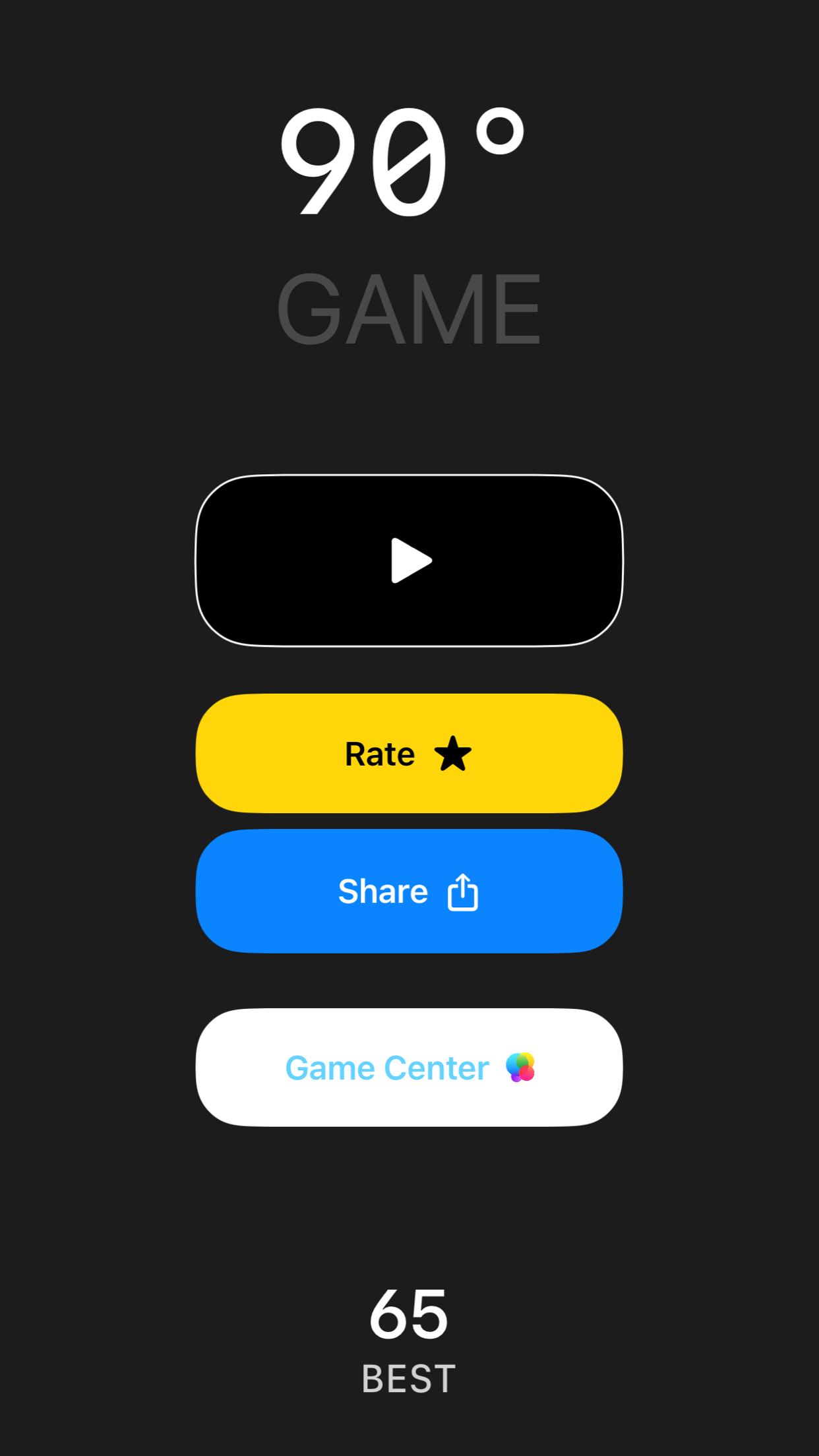 90° Game: Rotate for Coins!