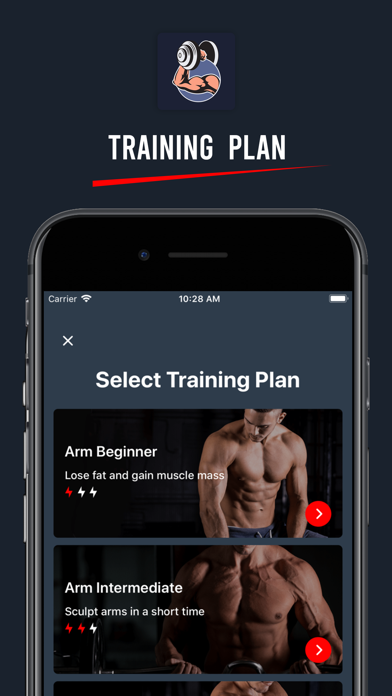 Arm Workout - Biceps Exercise Screenshot