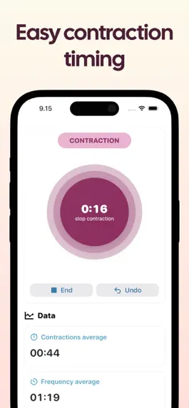 Game screenshot Contraction Timer Counter apk