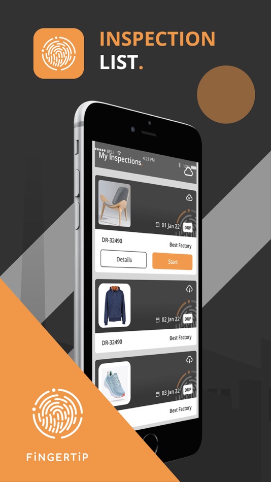 #1. Fingertip: Digital QA/QC (iOS) 由: S.E.A.D. Holding Pte. Ltd.