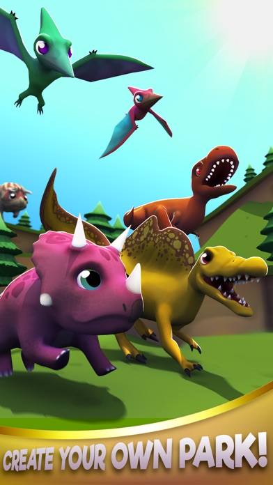 Merge Dinos! Jurassic World Screenshot