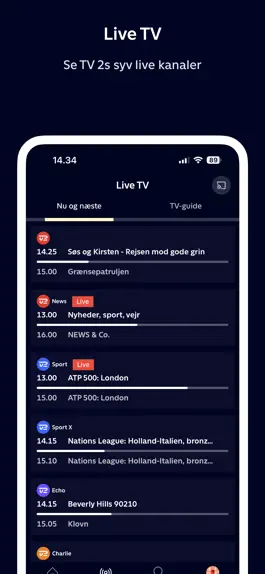Game screenshot TV 2 Play apk