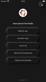 intercultural fest radio iphone screenshot 3