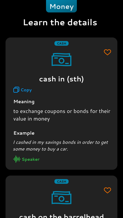 English Money Idioms Screenshot