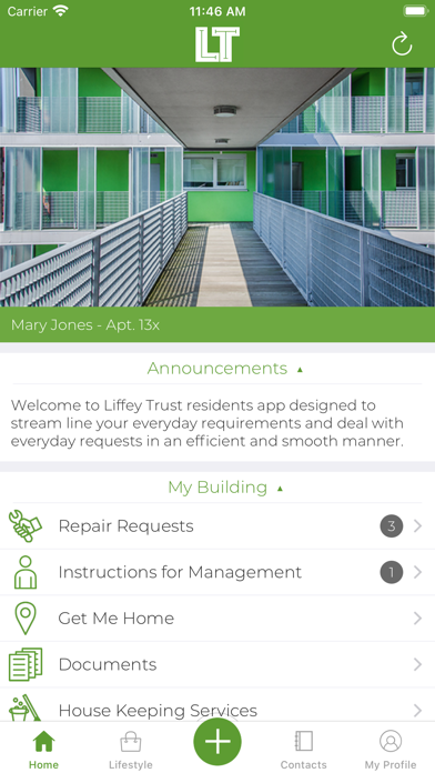 Screenshot #2 pour Liffey Trust Residents’ App