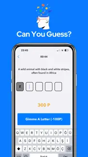 gimme a letter - word game iphone screenshot 1