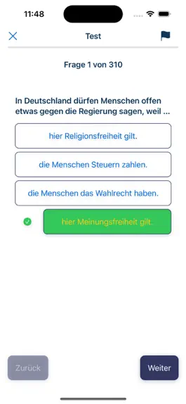 Game screenshot Einbürgerungstest 2023 Deutsch apk