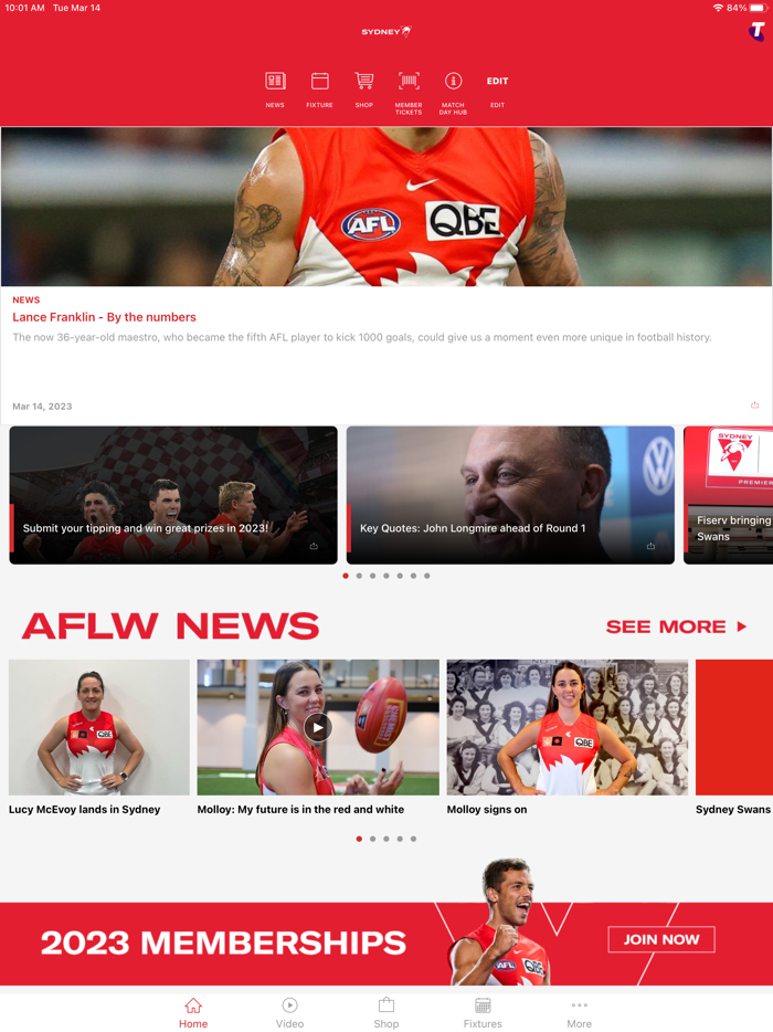Sydney Swans Official App
