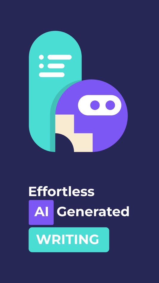 #1. Writing AI (iOS) 由: Malik Hamza Khalid