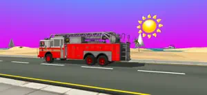 Fire Truck Race & Rescue 2! screenshot #5 for iPhone